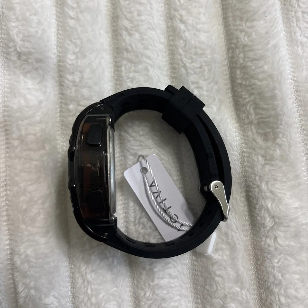Activa X Invicta (ACW8130-004) Men's 46mm Digital Black Sport Watch MSRP $99 NEW